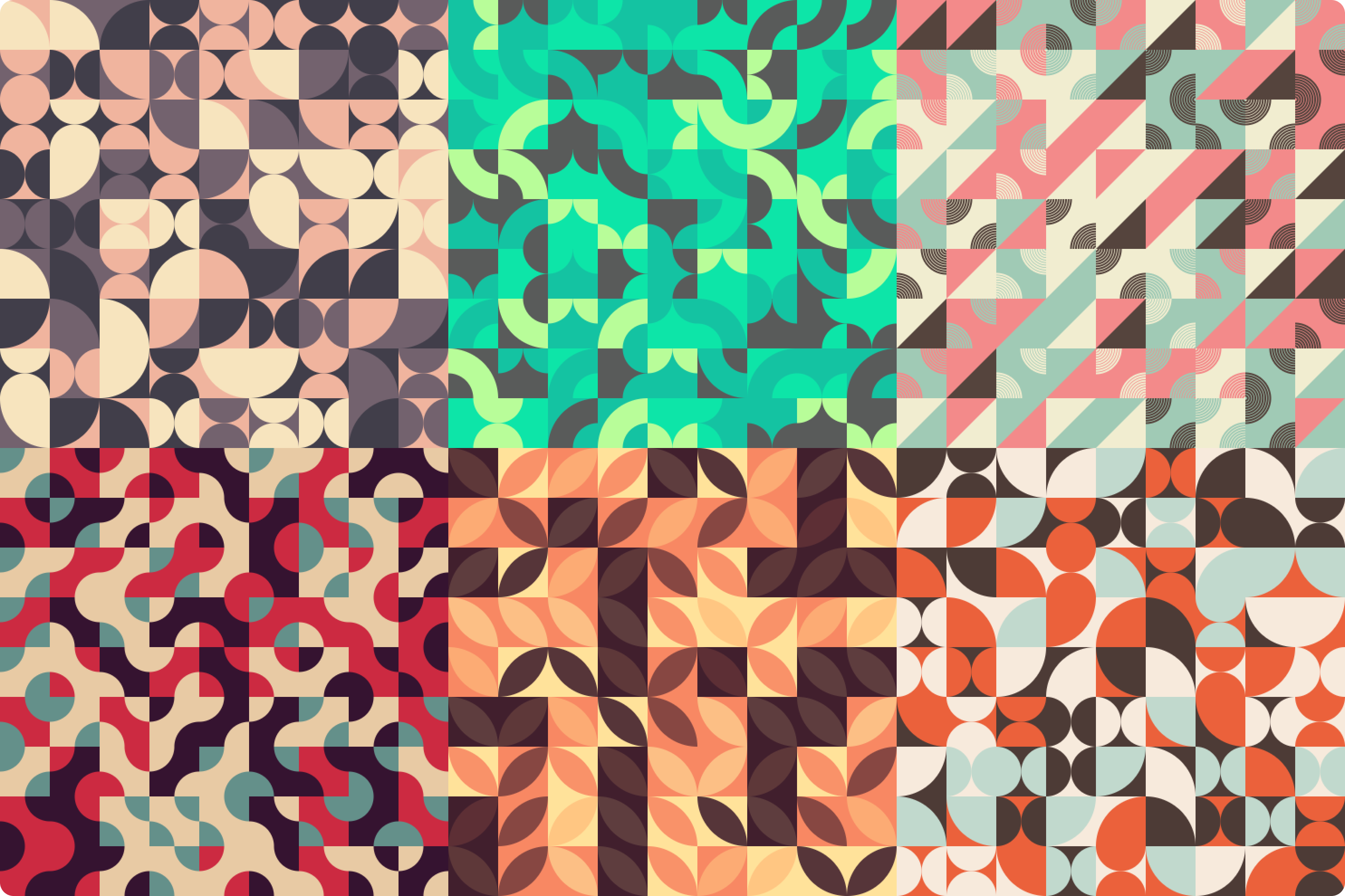 An image showing teenytools generative functionality to generate organic patterns